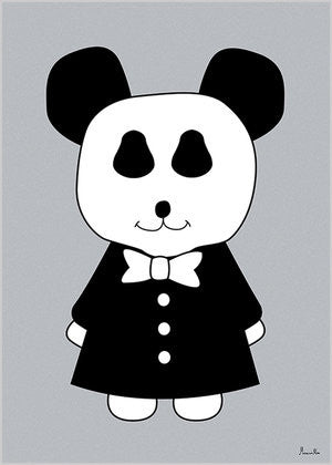 MiniWilla Mr Panda Poster