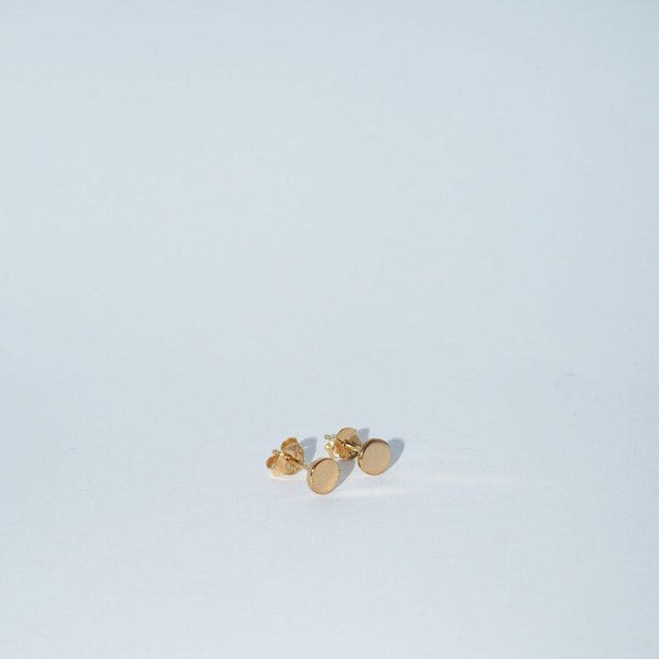 Madre’ Madre’ Baby Studs Earrings 14k Gold Vermeil
