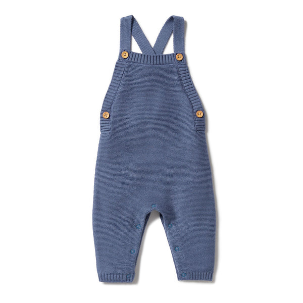 Wilson & Frenchy Knitted Overall Blue Depths