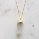 Crystal Pendant With Chain