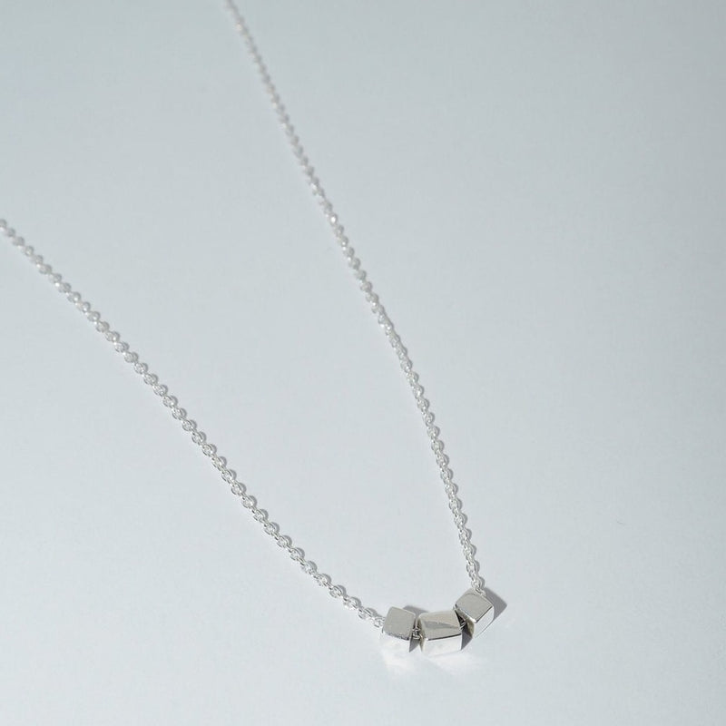 Madre’ Madre’ Cubed Necklace Sterling Silver