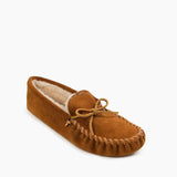 Pile Lined Slipper, Brown