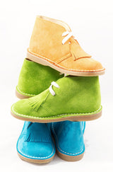 Suede Boots, Green