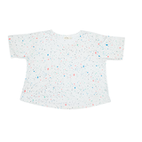 Zuttion Outer Space Crop Tee White